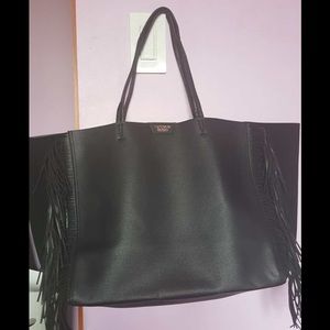Victoria secret faux leather suede weekend beach