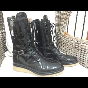 🍁ZAMAGNI (Italy ) Black Ankle Boots 🍁