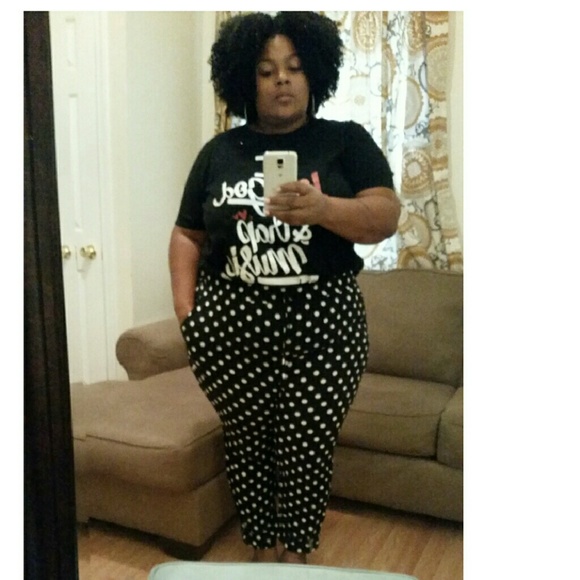 Forever 21 Pants - Polka dot pants