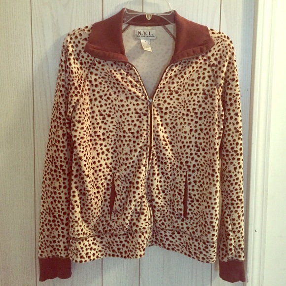 Cheetah print jacket