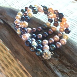 Memory wire bracelet