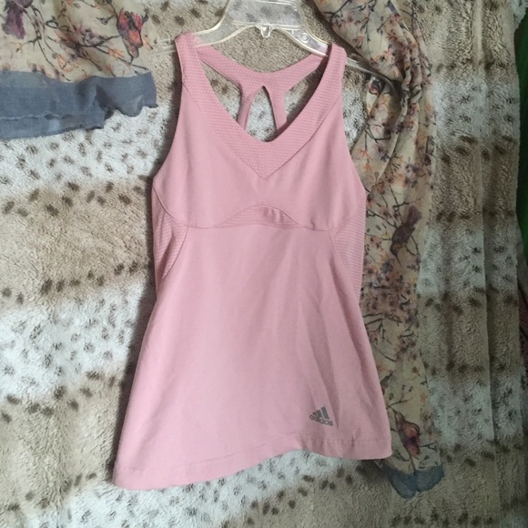 V-Neck Keyhole Back Adidas ClimaCool Tank