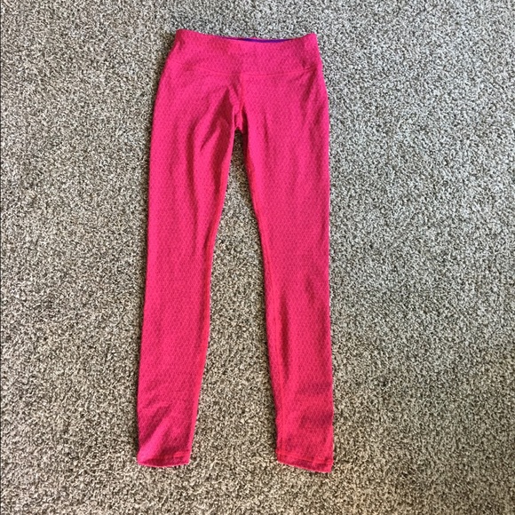 Prana pink athletic leggings