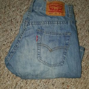 Boys Levi's 505 Regular Fit Jeans