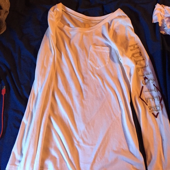 Hollister White long sleeve