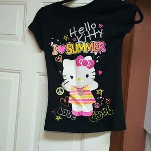 Hello Kitty T shirt size 10/12 Girls