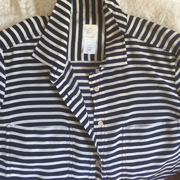 J. Crew Tops - 🍃🎨Boyshirt ... oui oui ♥️