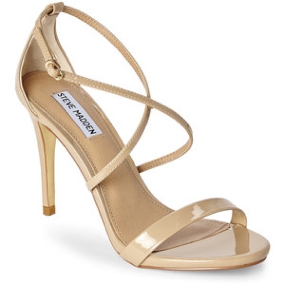 Steve Madden nude heel sandal