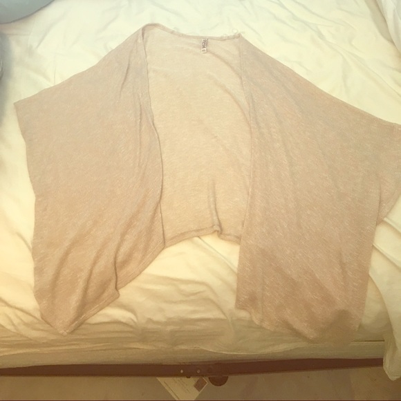 Tan cardigan!