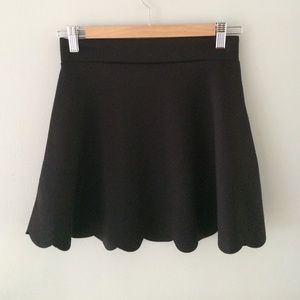 Black Skater Skirt