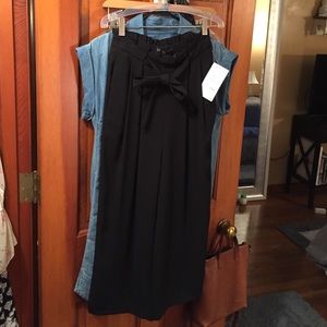 Silk cropped Zara pant