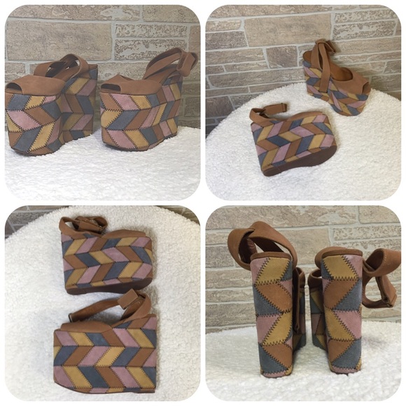 Jeffery Campbell Pusher Platforms - Picture 2 of 5