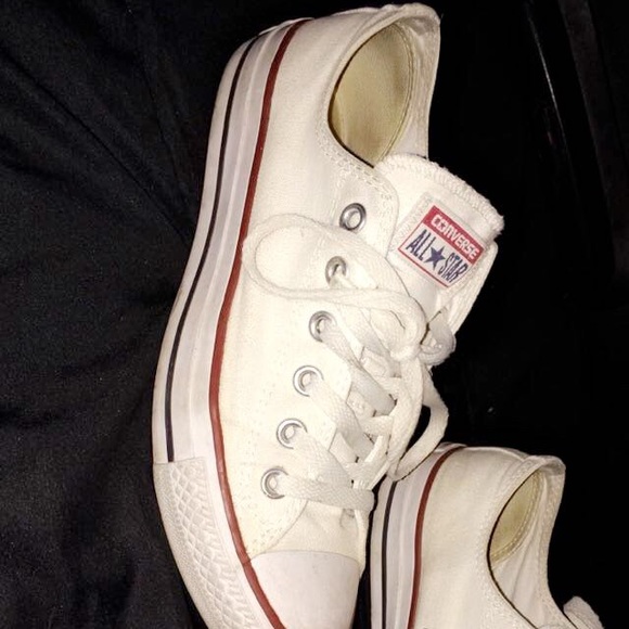 * SOLD * White Converse
