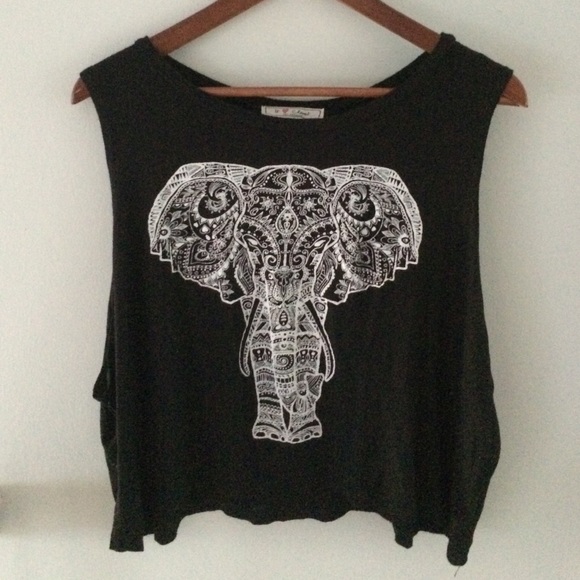 Cute Elephant Tank Top