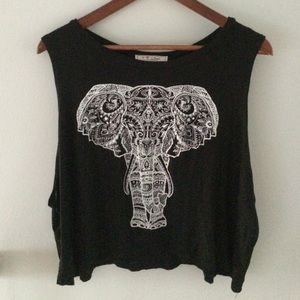 Cute Elephant Tank Top