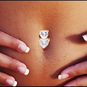 Belly button ring 925 silver