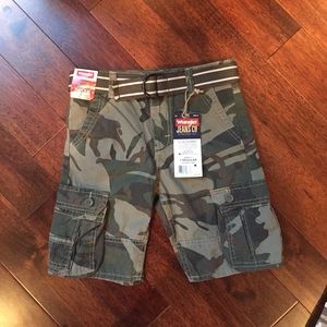 Wrangler Boy's camo shorts