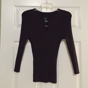 INC brown shirt. Like new.... Gorgeous shirt!