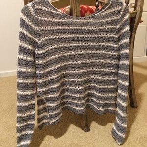 Hollister Cropped Knitted Sweater