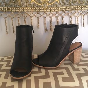 Very Volatile Open Toed Ankle Boots