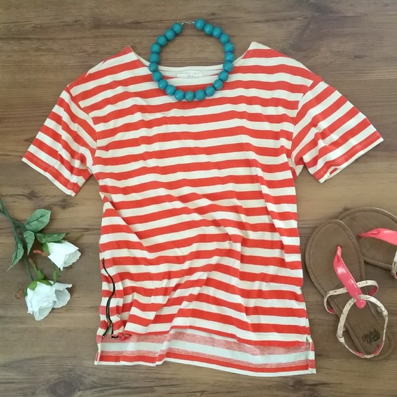 ZARA BASIC STRIPED SHIRT