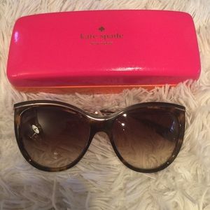 kate spade Harmony tortoise shell sunglasses