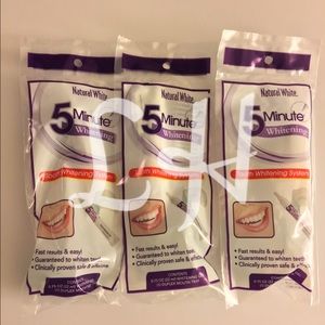 (X3) 5 MINUTE WHITENING KIT