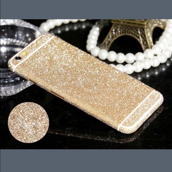 Gold iPhone 6 Sticker