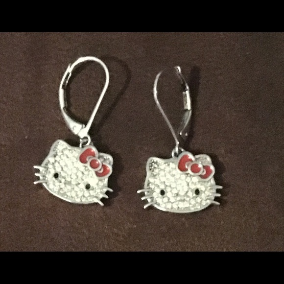 Hello kitty earrings