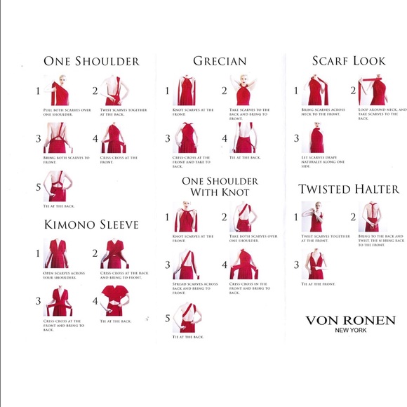 Long coral transformer dress - Picture 3 of 4