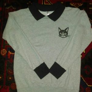Cute cat sweater