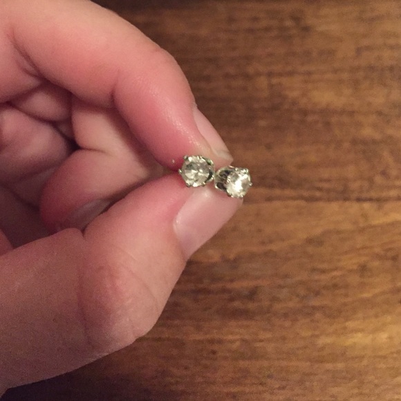 Cubic zirconia studs