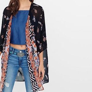 Express Floral Kimono