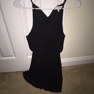 Black cocktail dress