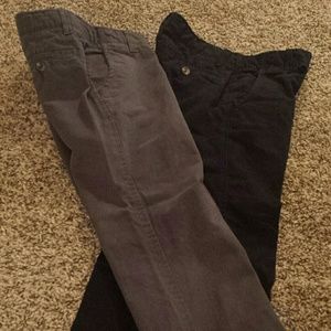 2 pairs boys pants