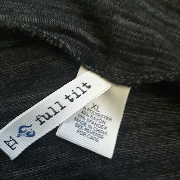 Subtle striped open front sweater - Picture 4 of 4