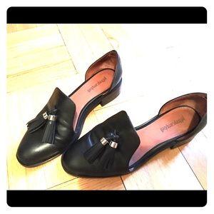 Jeffrey Campbell Leather Loafers with Tassles