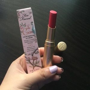 Too Faced Color Drenched Lip Cream in Jelly Bean