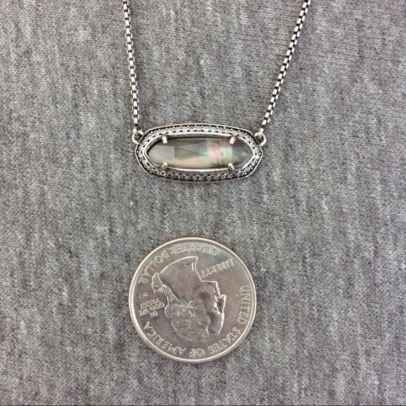 NWT Kendra Scott Annika Black Pearl Necklace - Picture 3 of 4