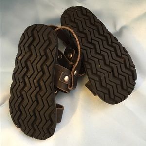 vintage tire tread sandals