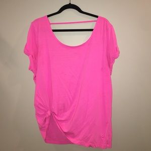 Victoria's Secret open back tee; size M/L