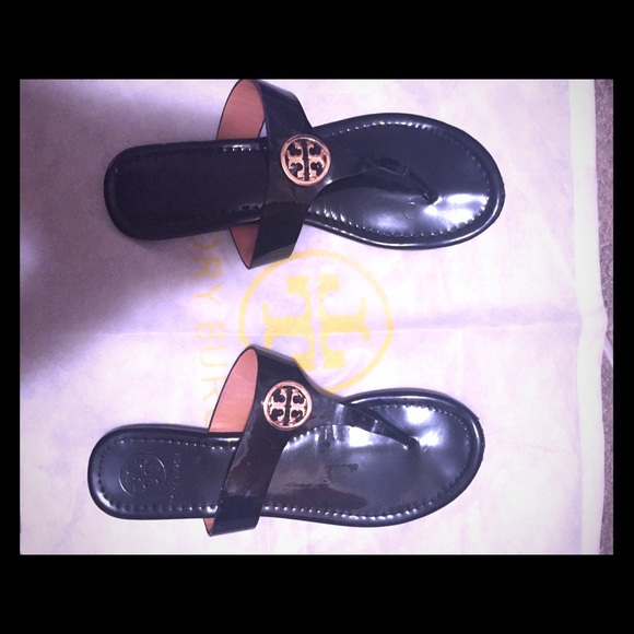 Tory Burch flip flops.
