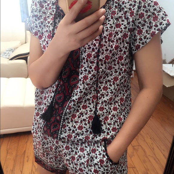 NWT joie $188 cotton Romper - Picture 8 of 8