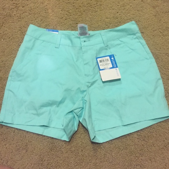 Mint Columbia Shorts-Price is Firm
