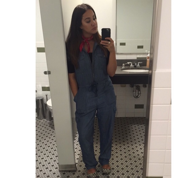 Denim jumpsuit