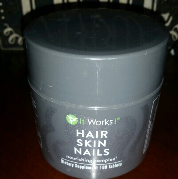 Hair skin and nails pills