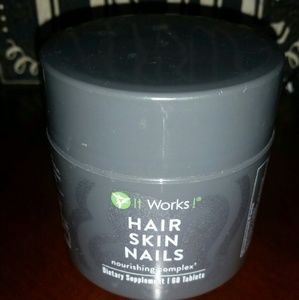 Hair skin and nails pills