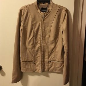 Express faux leather jacket