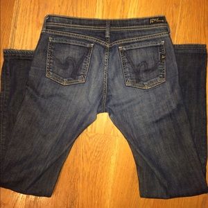 Citizens of Humanity Low Rise/Straight Leg Jeans