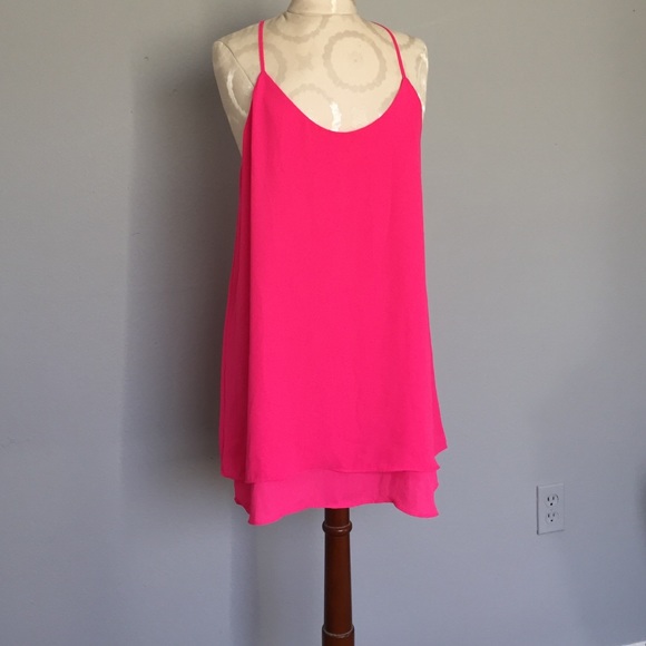 FOREVER21 Hot Pink Racerback Dress🔥